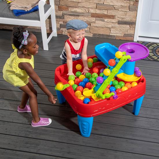 Mesa de Juego & Estimulación con Pelotas